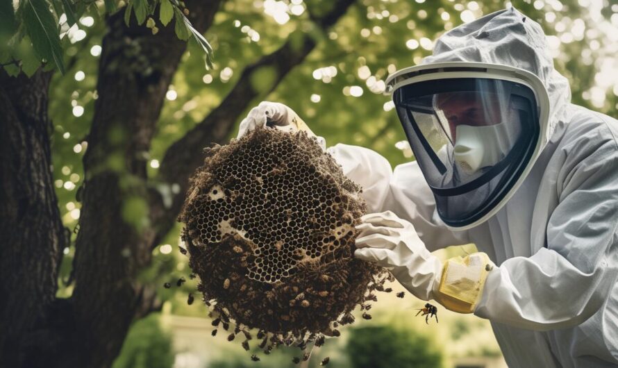 Comment se déroule la destruction des nids de frelons à Hourtin