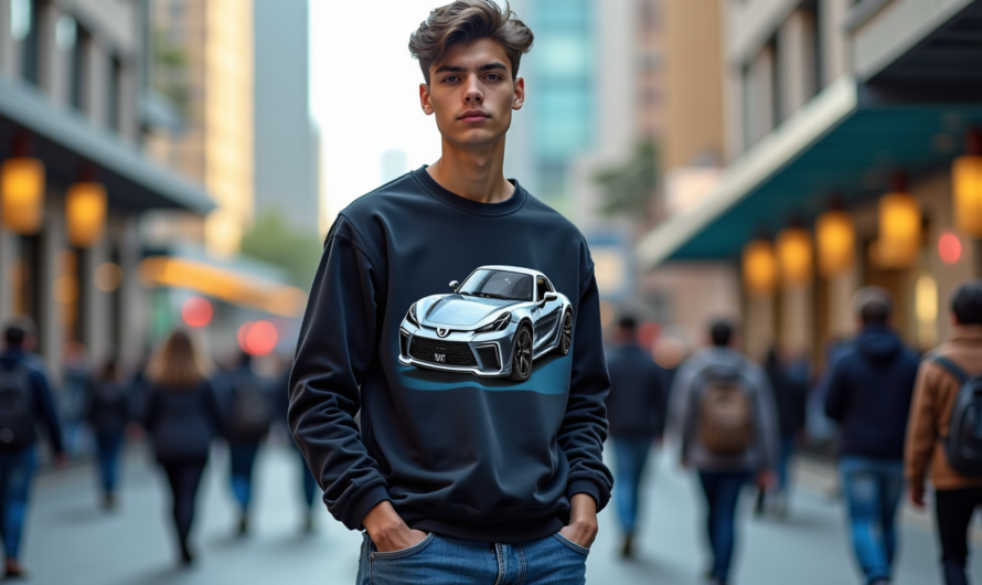 Tendance 2026 : pourquoi tout le monde adopte le sweat et t-shirt voiture ?