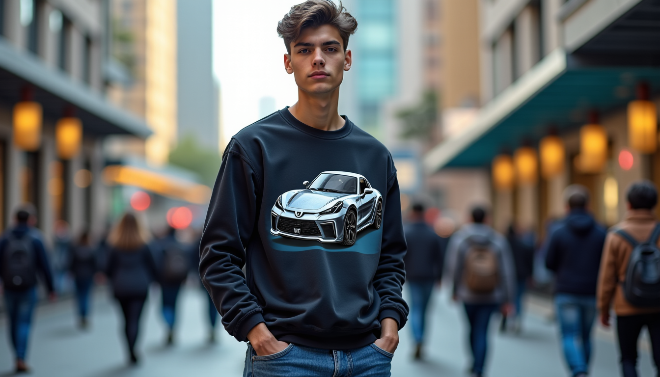 Tendance 2026 : pourquoi tout le monde adopte le sweat et t-shirt voiture
