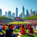 Fan zone coupe du monde : quel impact sur les villes et les fans
