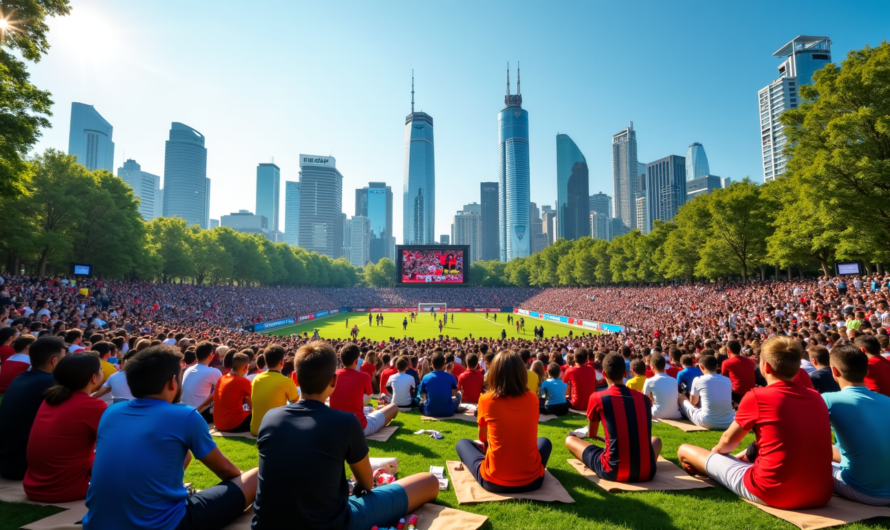 Fan zone coupe du monde : quel impact sur les villes et les fans ?