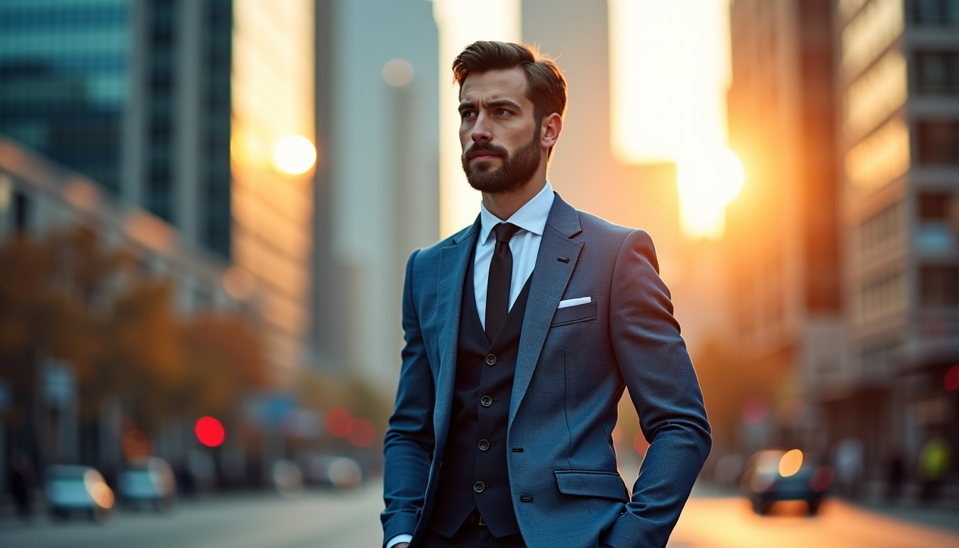 Tendances actuelles du dressing masculin pour un look plus affirmé