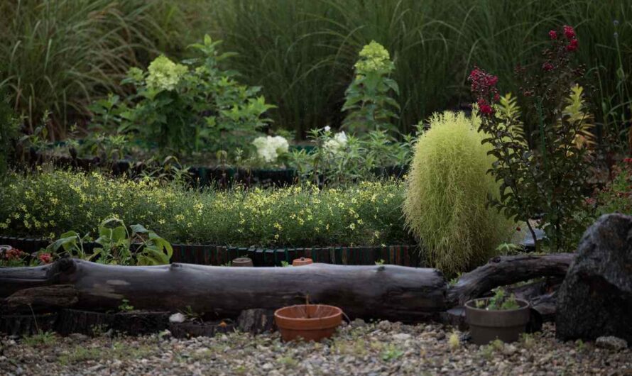 Fixer une bordure de jardin sur un terrain en pente
